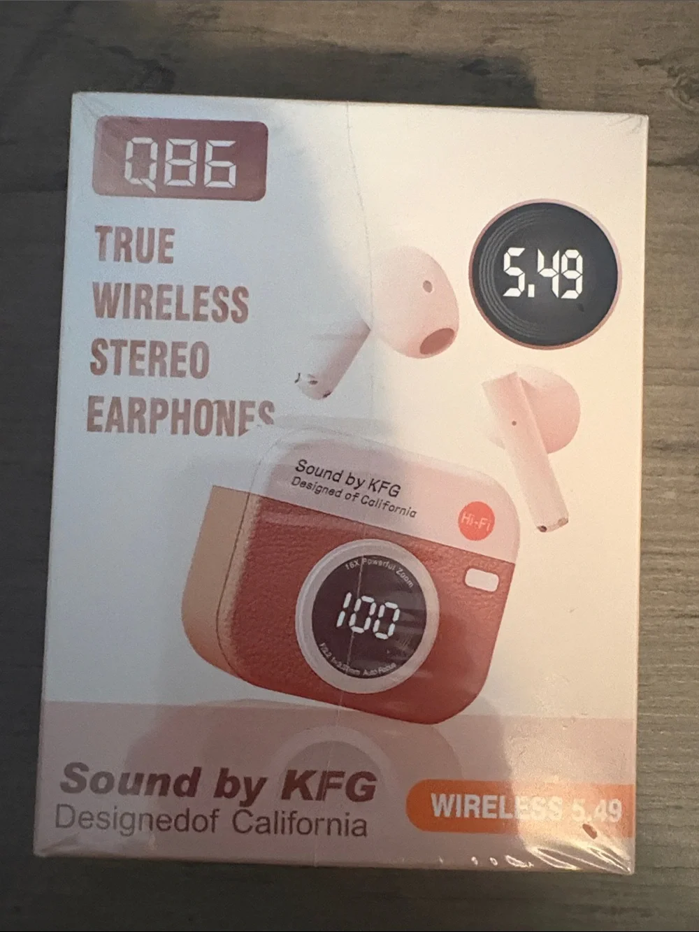 True Wireless Stereo Earphones - Pink